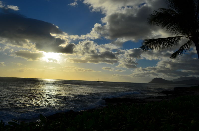 Sun Sets in Hawaii