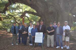 Some of the 9th Infantry Division, Vietnam Veterans, and Loved Ones at Angel Oak
